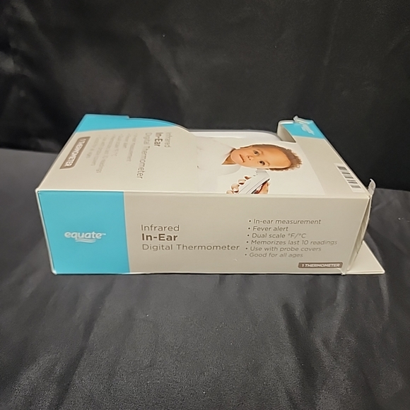 Infrared In Ear Digital Thermometer For All Ages By Equate - Picture 2 of 3